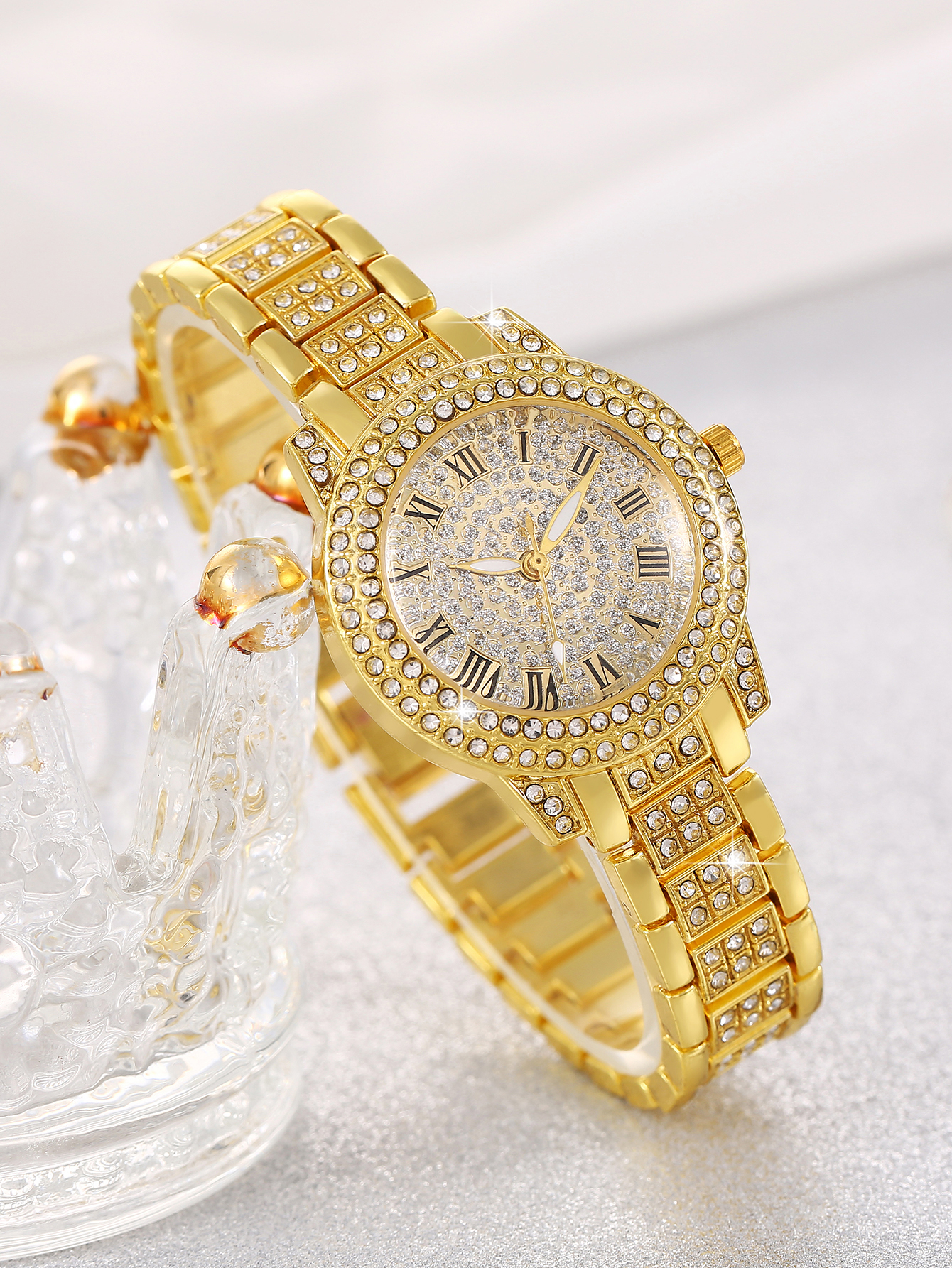 Fashionable round Ladies Quart - Jewelry Watches For Ladies recensione e prezzo