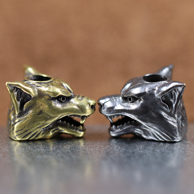 Animal Wolf Warriors Head Scul - Wolf Jewelry & Watches Tampa Reviews recensione e prezzo