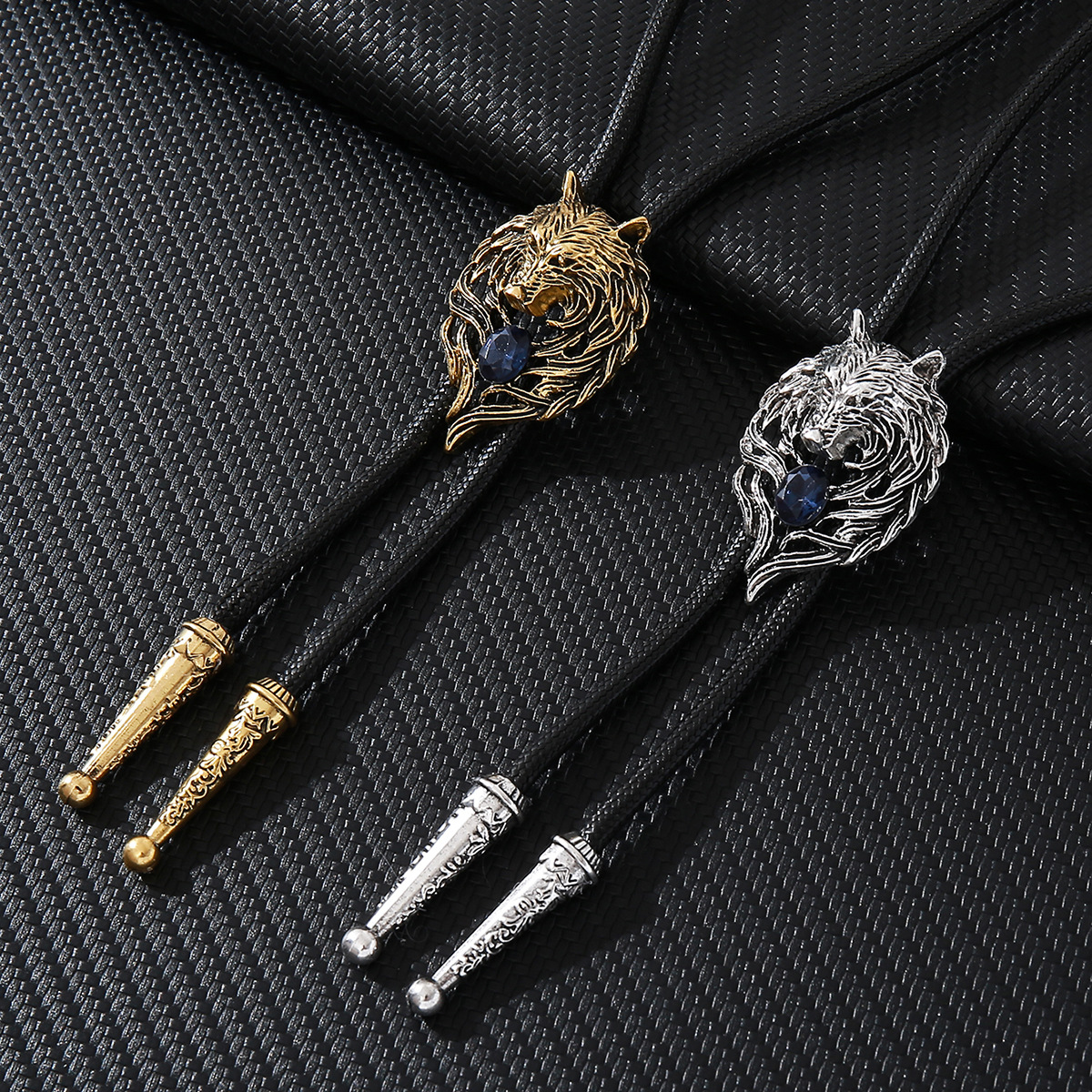 Retro Men's Wolf Head Bolo Tie - Wolf Jewelry & Watches Tampa Reviews recensione e prezzo