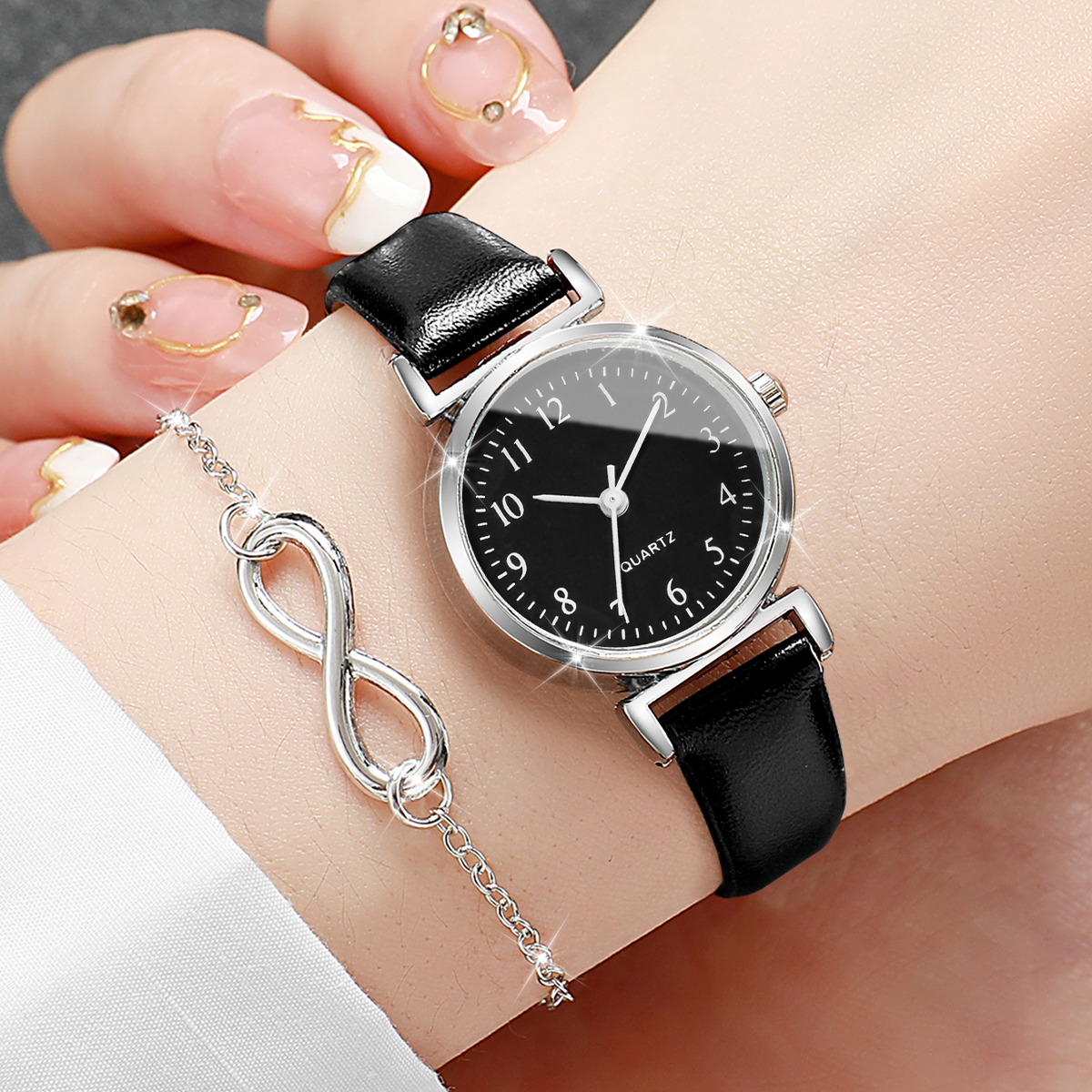 3PCS  WATCH Fashion Small Arab - Jewelry Watches For Ladies recensione e prezzo