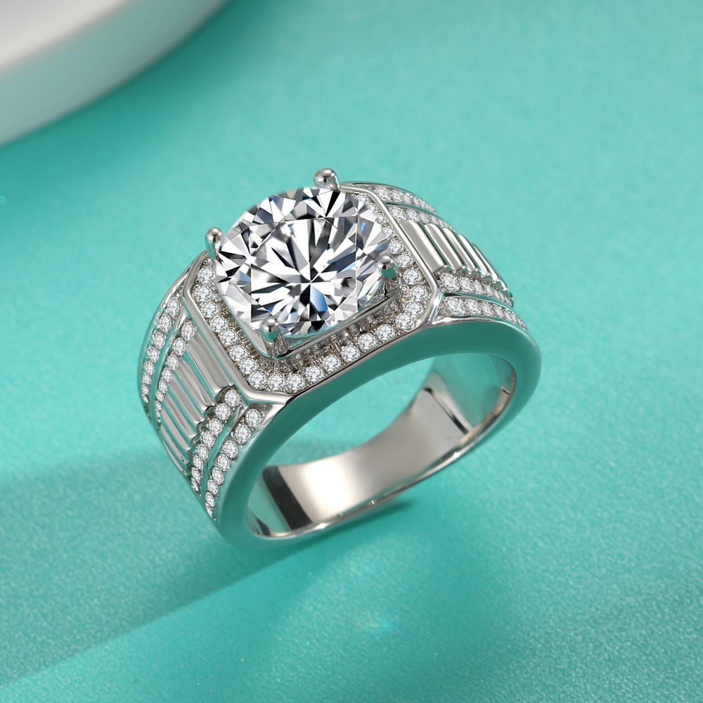 1 2 5 Carat D Color Moissanite - Moissanite Ring recensione e prezzo