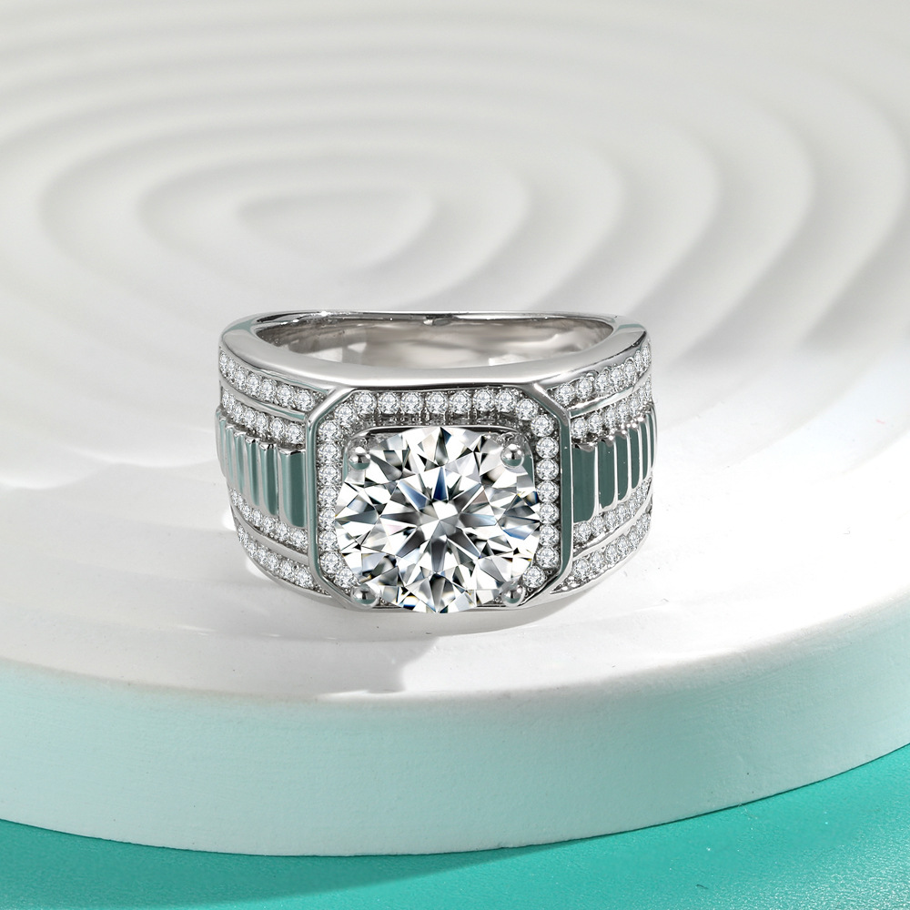 1 2 5 Carat D Color Moissanite - Moissanite Ring recensione e prezzo