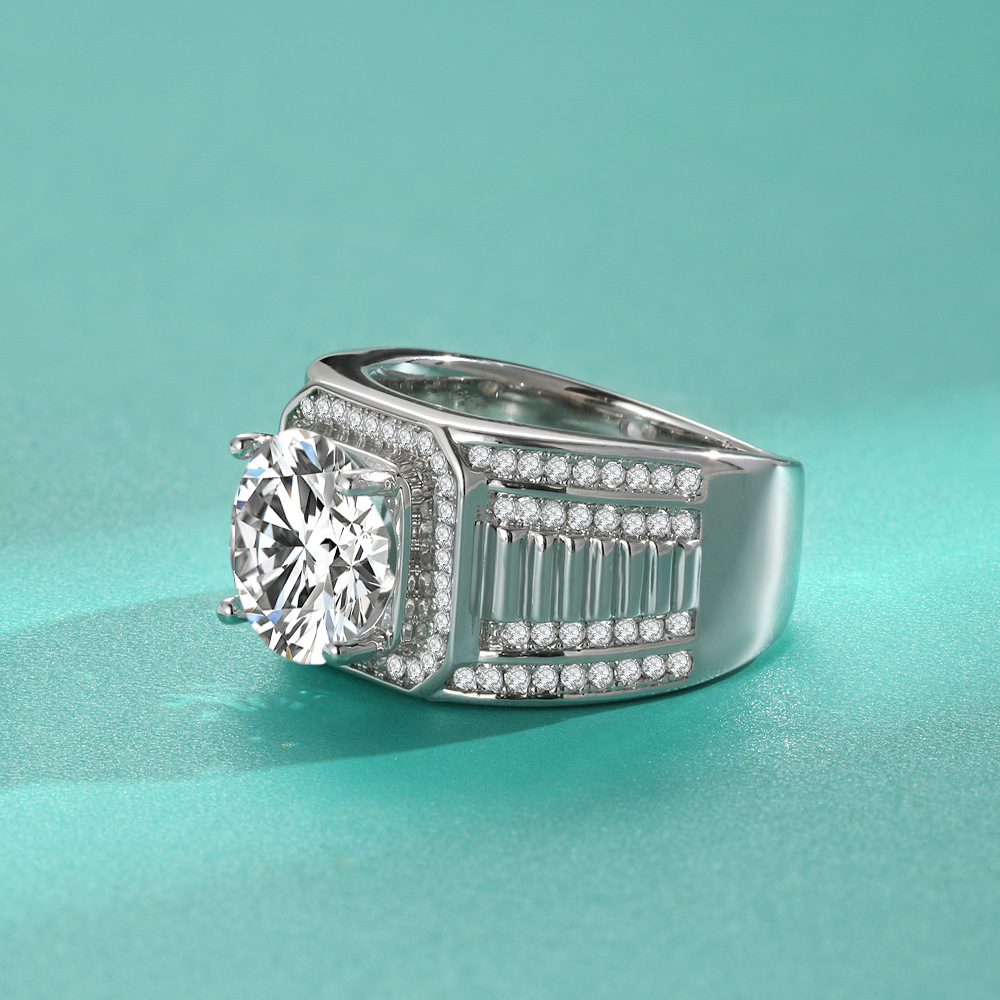 1 2 5 Carat D Color Moissanite - Moissanite Ring recensione e prezzo