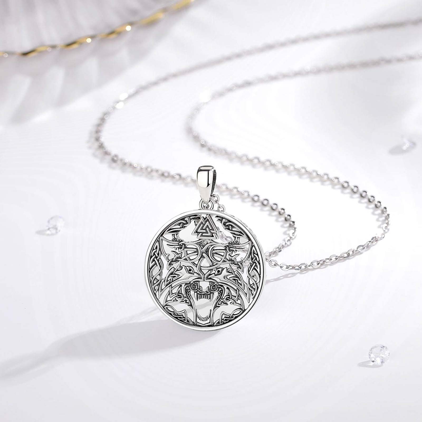 Eudora 925 Sterling Silver Vik - Wolf Jewelry & Watches Tampa Reviews recensione e prezzo