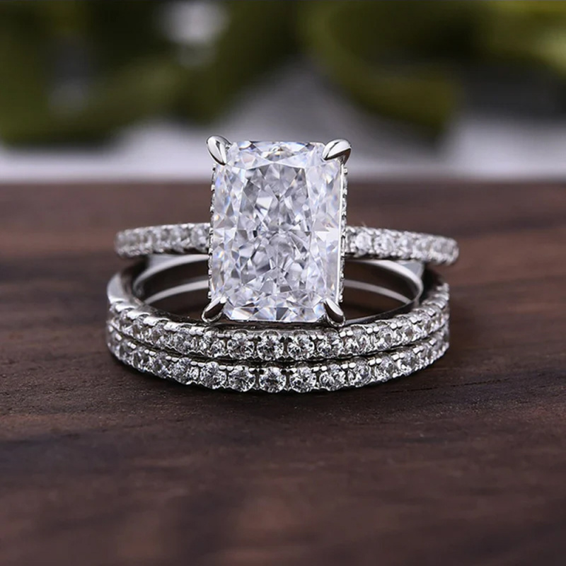 Gold Plated Coppers925Sterling - Moissanite Ring recensione e prezzo