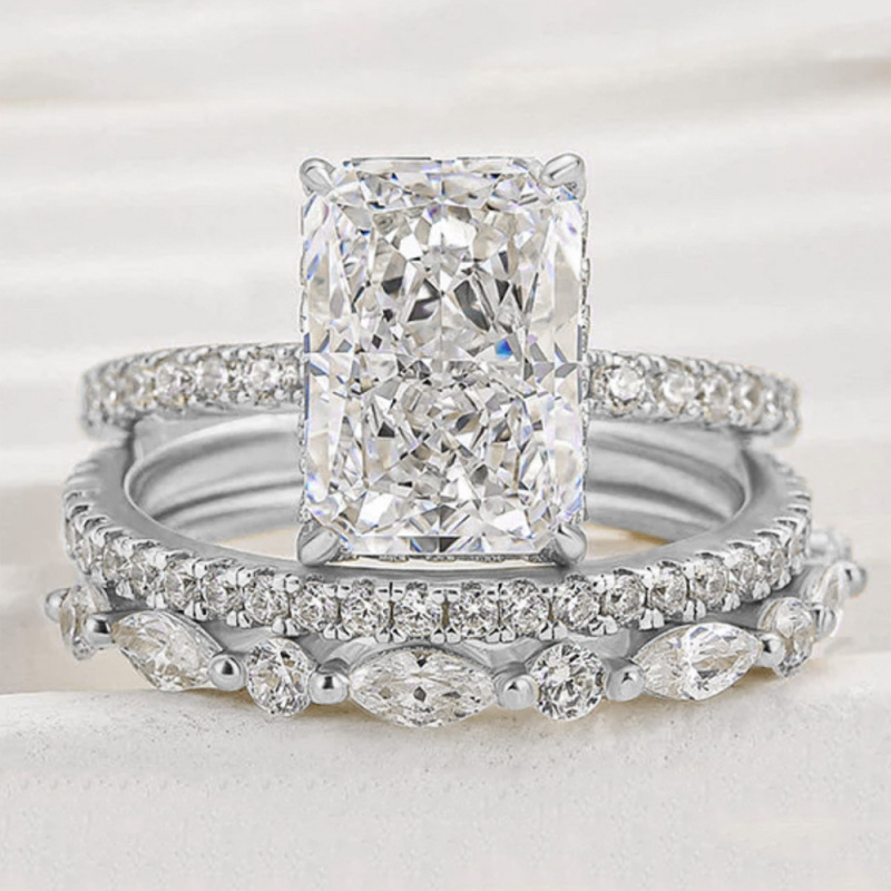 Gold Plated Coppers925Sterling - Moissanite Ring recensione e prezzo