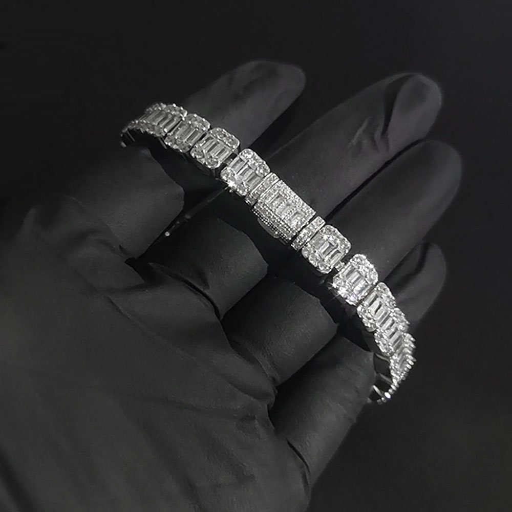 NY 8mm Cluster Tennis Bracelet - Tennis Bracelet Cubic recensione e prezzo