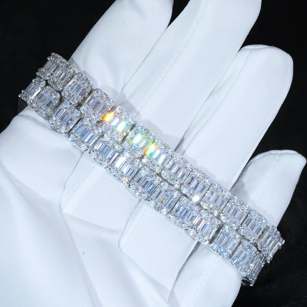 NY 8mm Cluster Tennis Bracelet - Tennis Bracelet Cubic recensione e prezzo