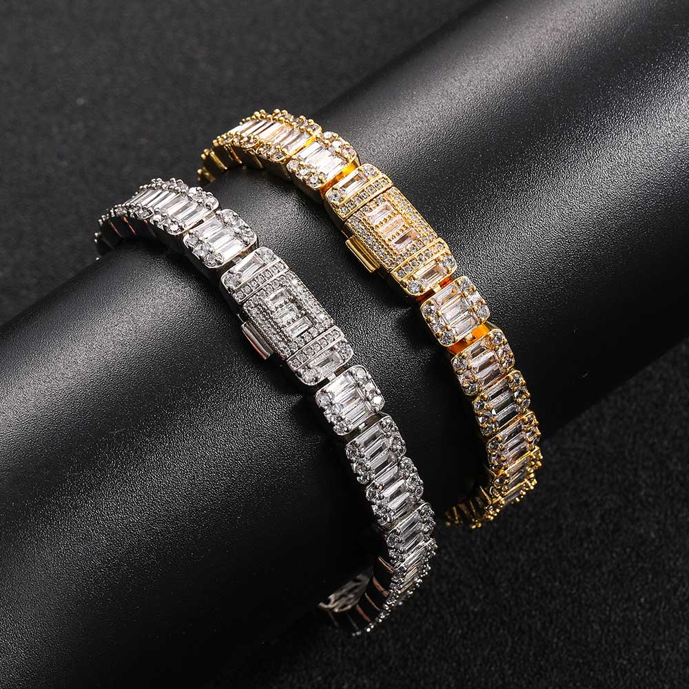 NY 8mm Cluster Tennis Bracelet - Tennis Bracelet Cubic recensione e prezzo