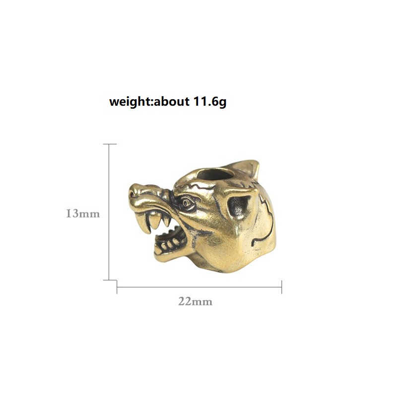 Animal Wolf Warriors Head Scul - Wolf Jewelry & Watches Tampa Reviews recensione e prezzo
