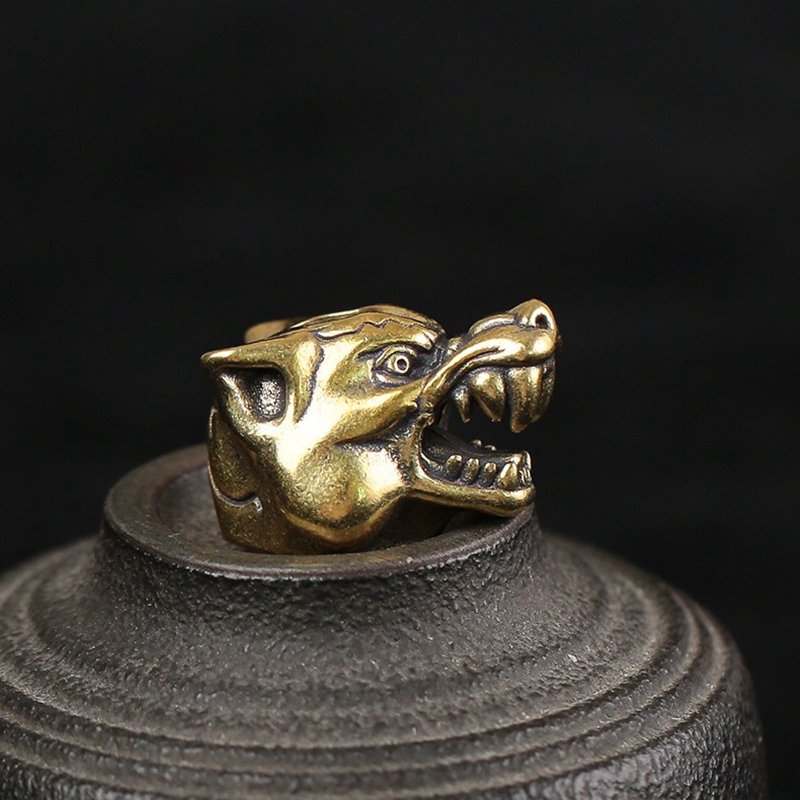Animal Wolf Warriors Head Scul - Wolf Jewelry & Watches Tampa Reviews recensione e prezzo