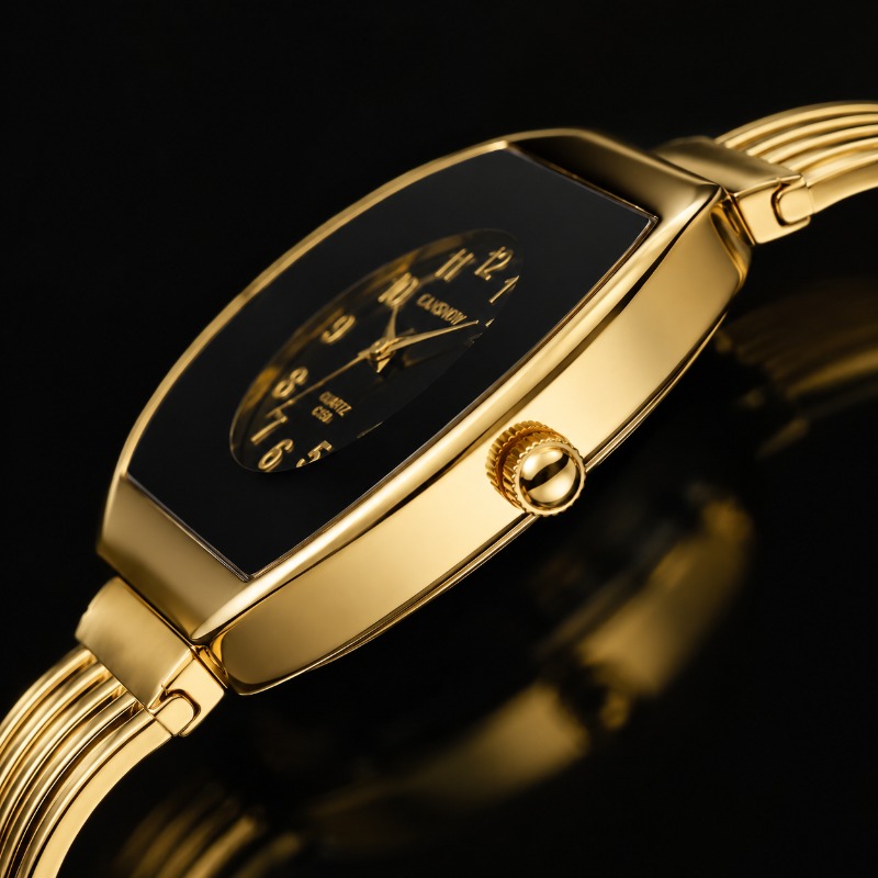 CANSNOW Luxury Open Cuff Bangl - Jewelry Watches For Ladies recensione e prezzo