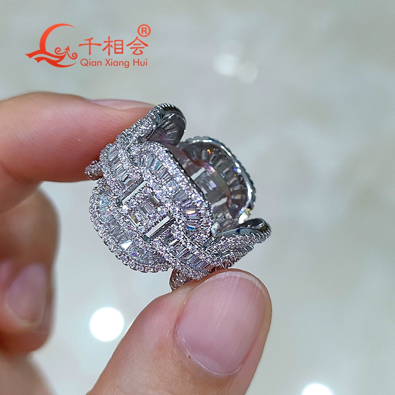 Sterling 925 Silver Moissanite - Moissanite Ring recensione e prezzo