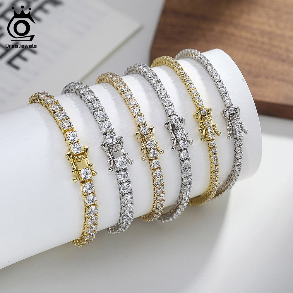 ORSA JEWELS 2mm 3mm 4mm 5A Cub - Tennis Bracelet Cubic recensione e prezzo