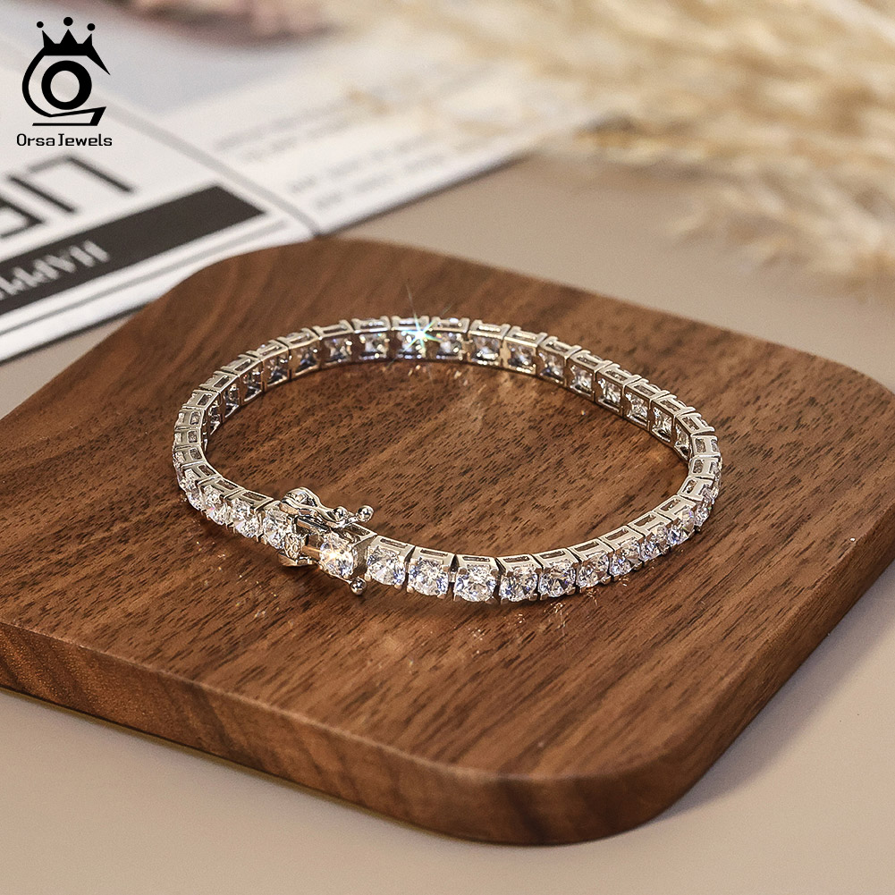ORSA JEWELS 2mm 3mm 4mm 5A Cub - Tennis Bracelet Cubic recensione e prezzo