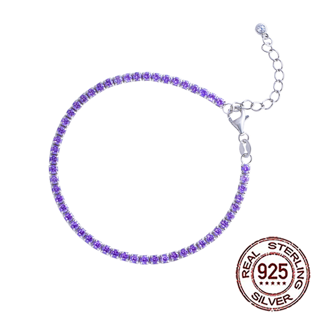 CWWZircons 100% 925 Sterling S - Tennis Bracelet Cubic recensione e prezzo