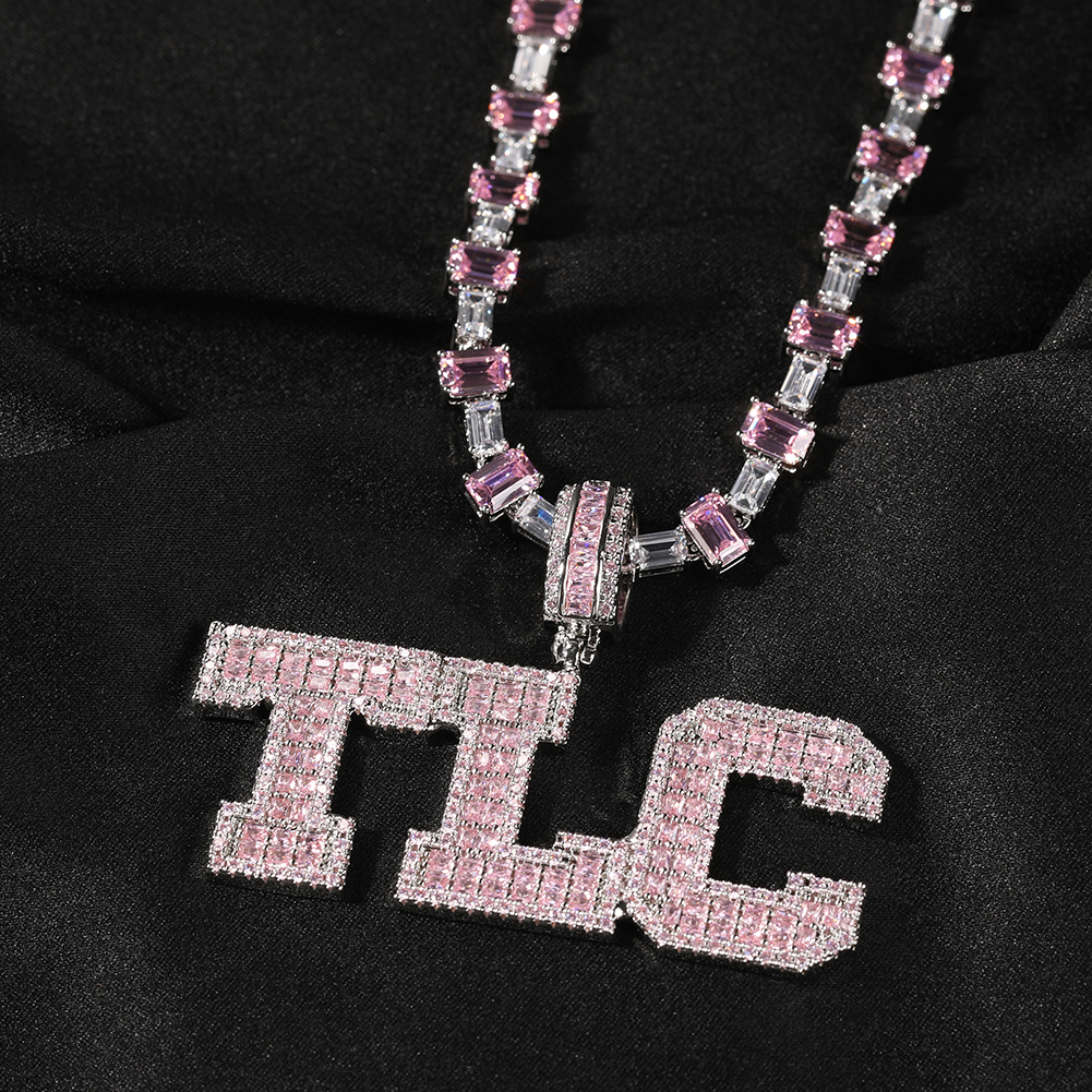 Uwin Pink Baguette Letters Cus - Tennis Bracelet Cubic recensione e prezzo