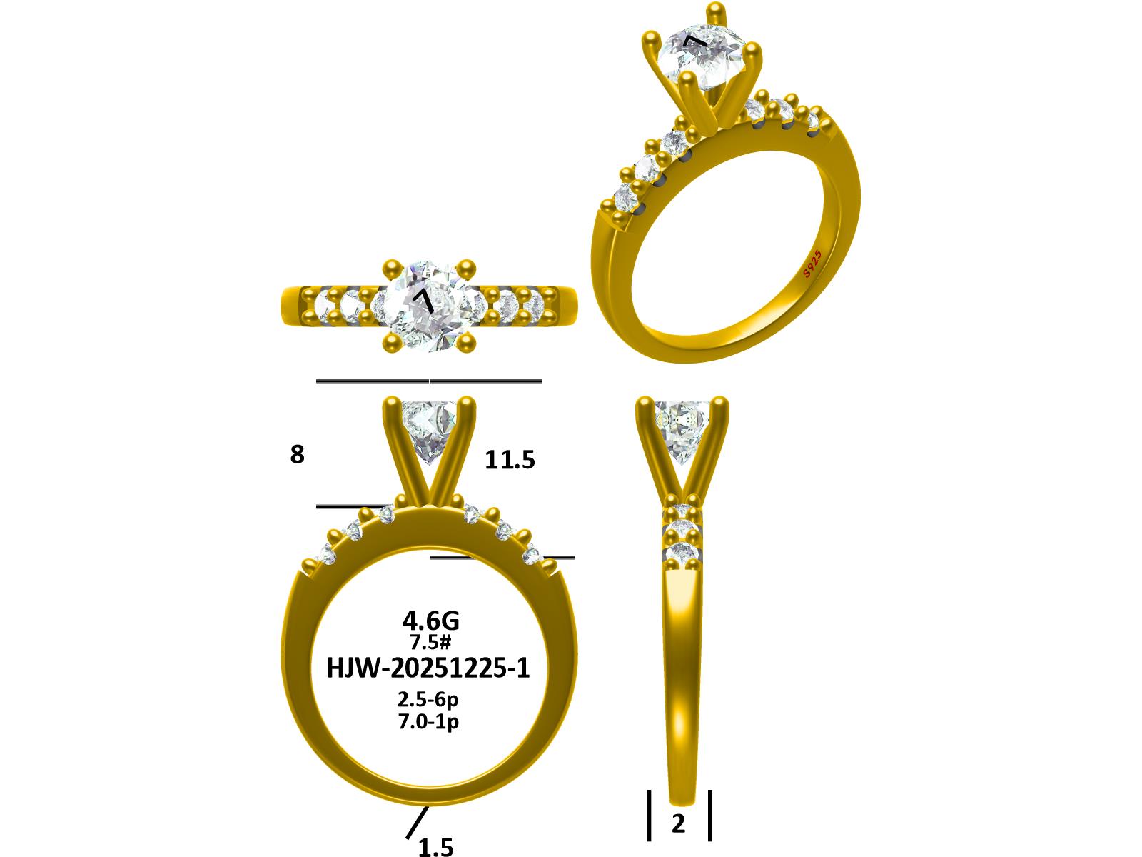 Smyoue Customized products Cus - Moissanite Ring recensione e prezzo