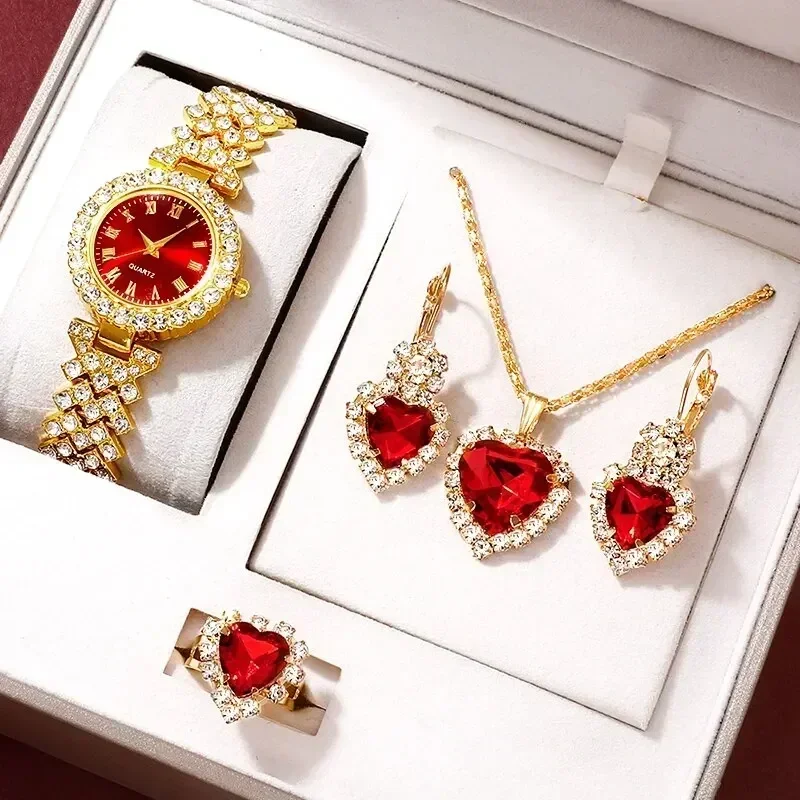 Golden Luxury Watch Women Ring - Jewelry Watches For Ladies recensione e prezzo