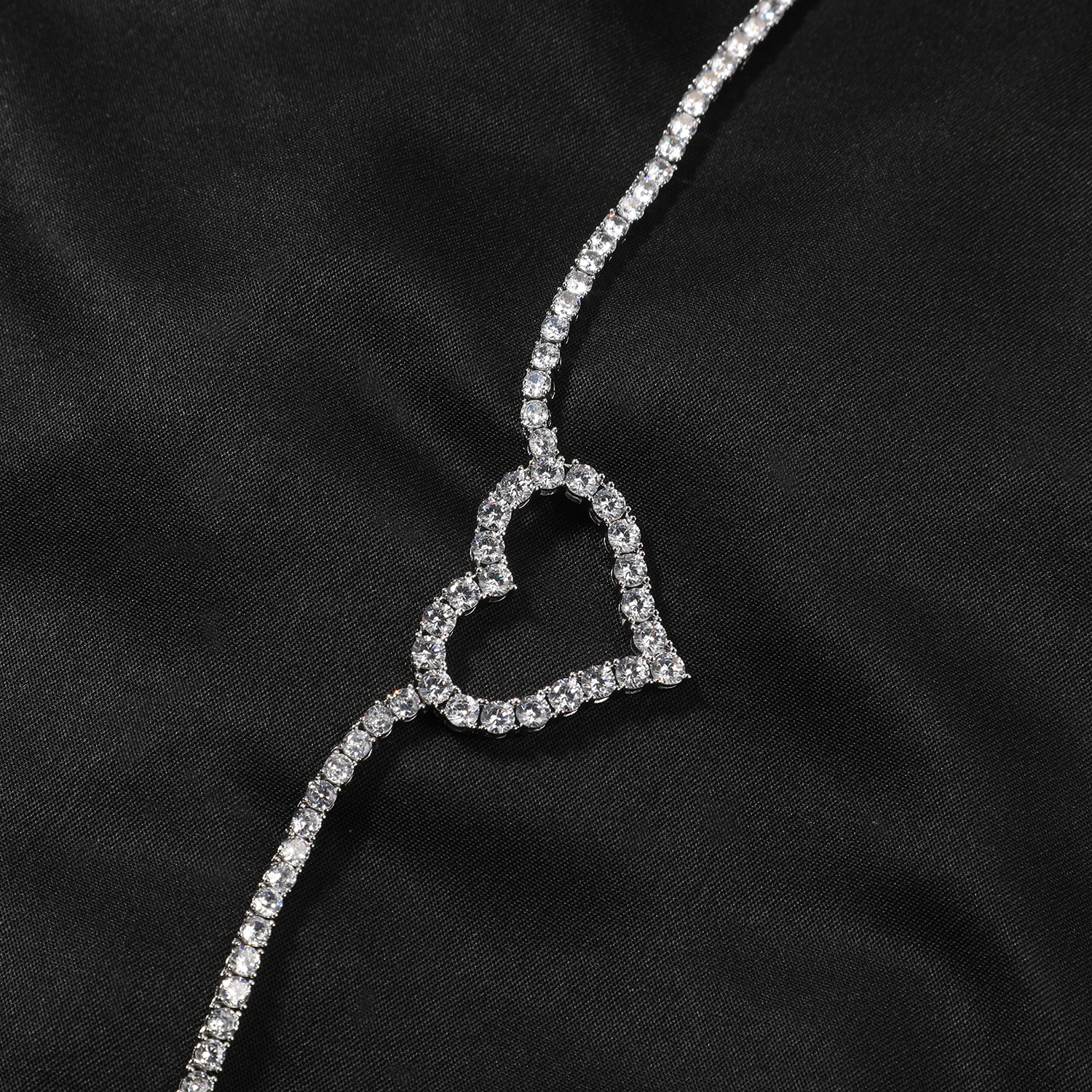 Uwin 3mm Tennis Chain With Lov - Tennis Bracelet Cubic recensione e prezzo