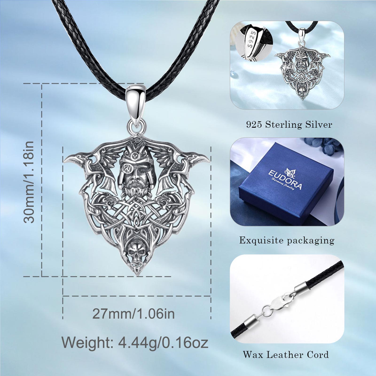 Eudora 925 Sterling Silver Vik - Wolf Jewelry & Watches Tampa Reviews recensione e prezzo
