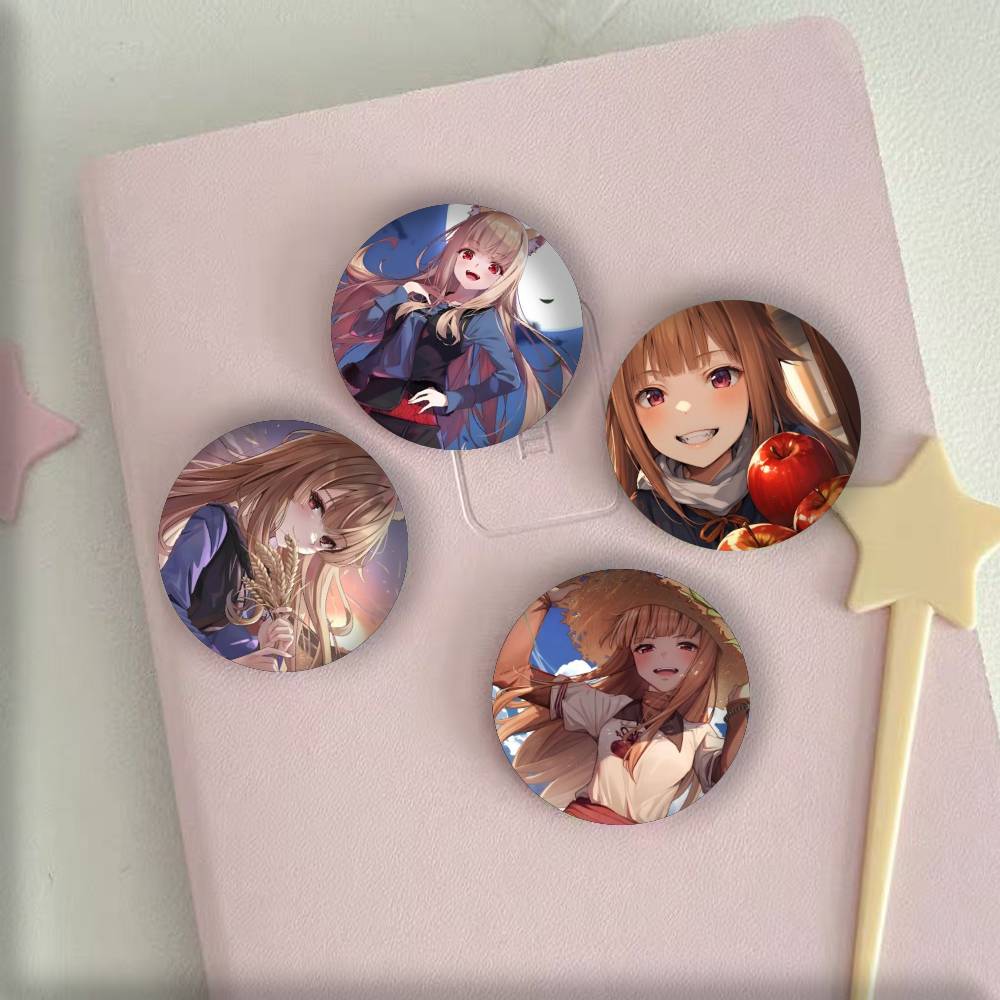 Anime Spice And Wolf Badge Tin - Wolf Jewelry & Watches Tampa Reviews recensione e prezzo