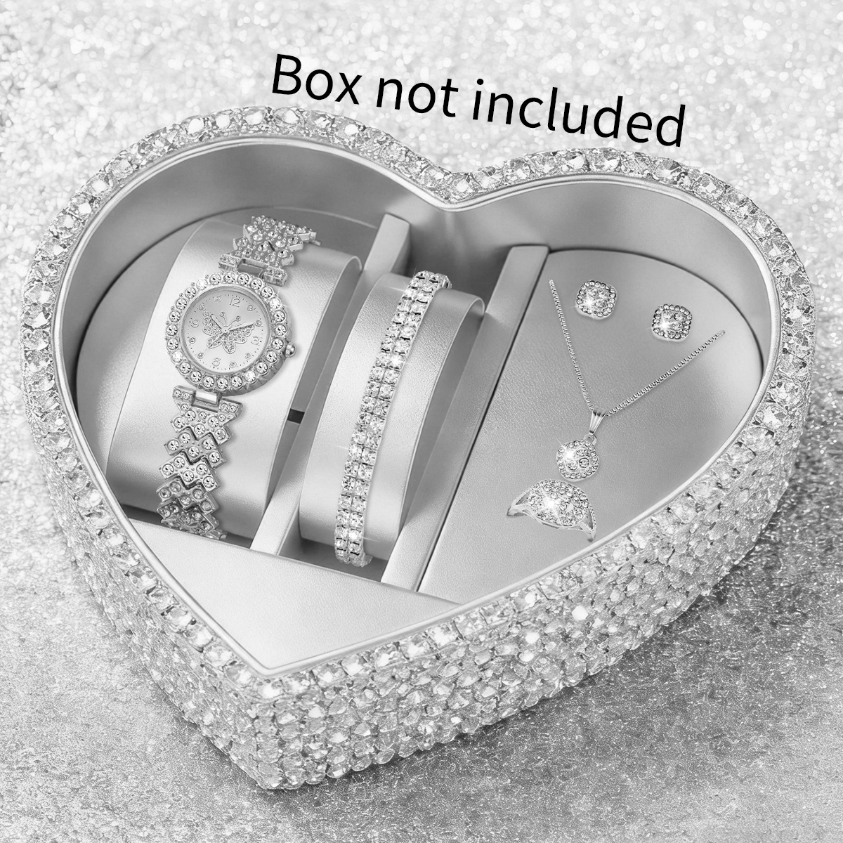 6PCS/Set Elegant  Women Rhines - Jewelry Watches For Ladies recensione e prezzo