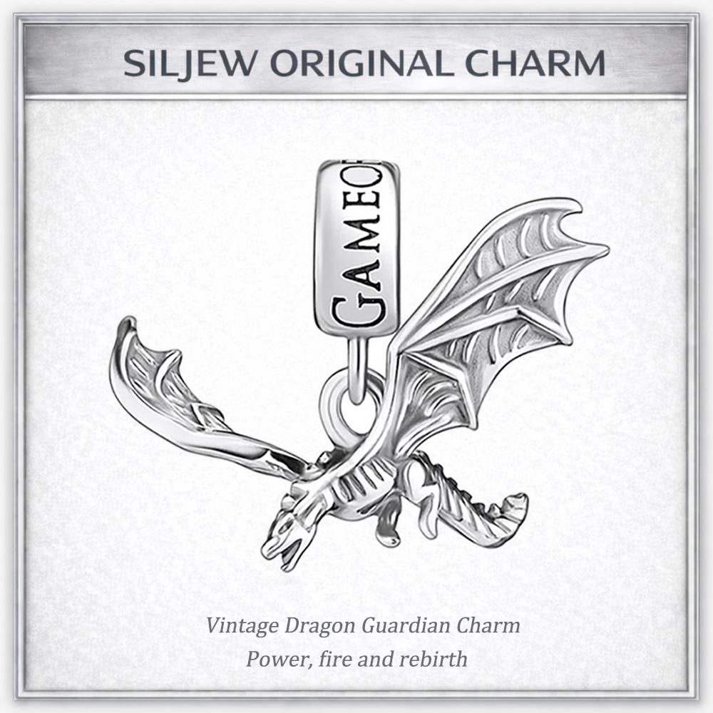 SilJew Vintage Fantasy Dragon  - Wolf Jewelry & Watches Tampa Reviews recensione e prezzo