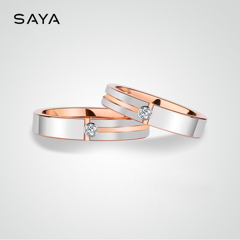 Wedding Rings for Men Women Ro - Moissanite Ring recensione e prezzo