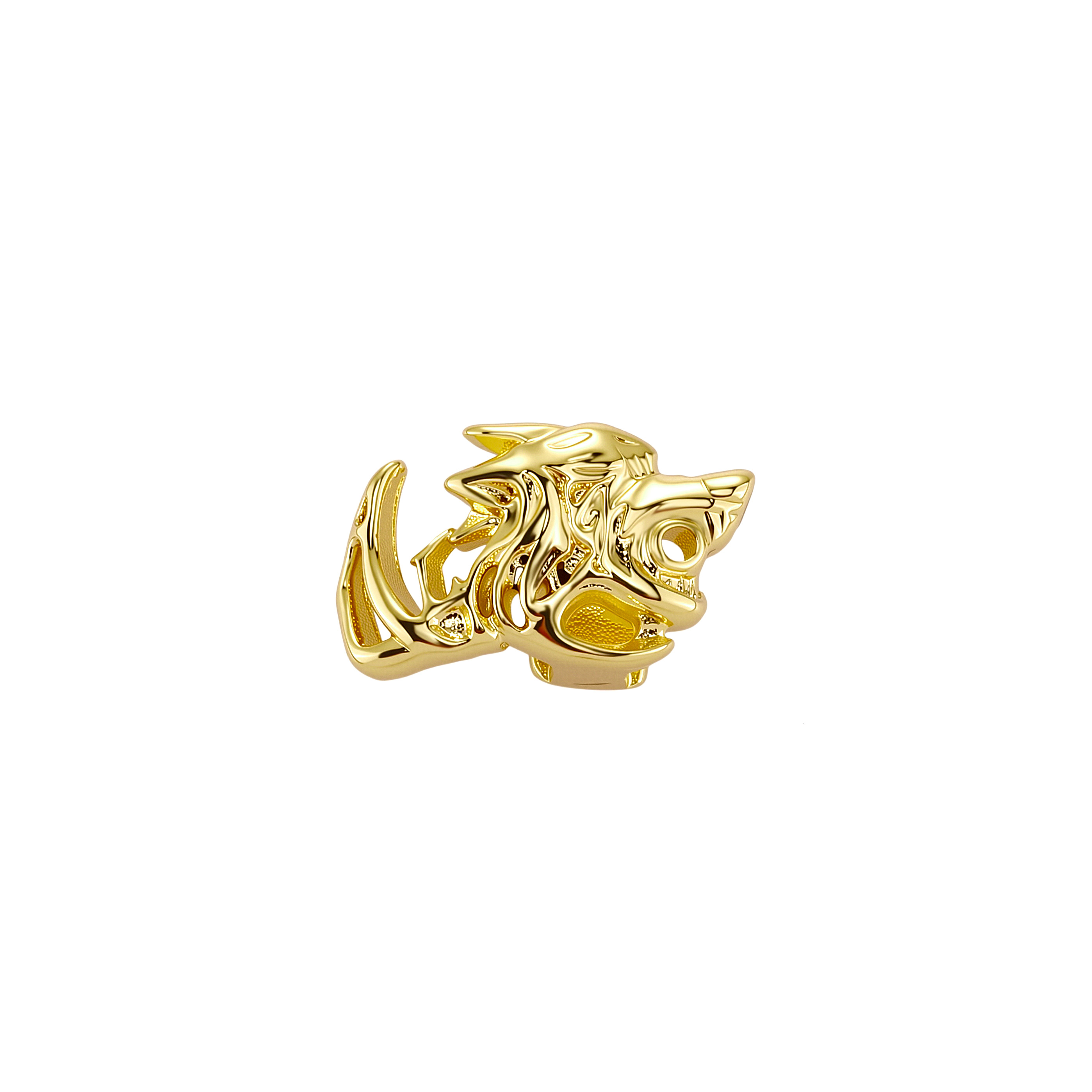 GUCY Viking Wolf Head Hip Hop  - Wolf Jewelry & Watches Tampa Reviews recensione e prezzo