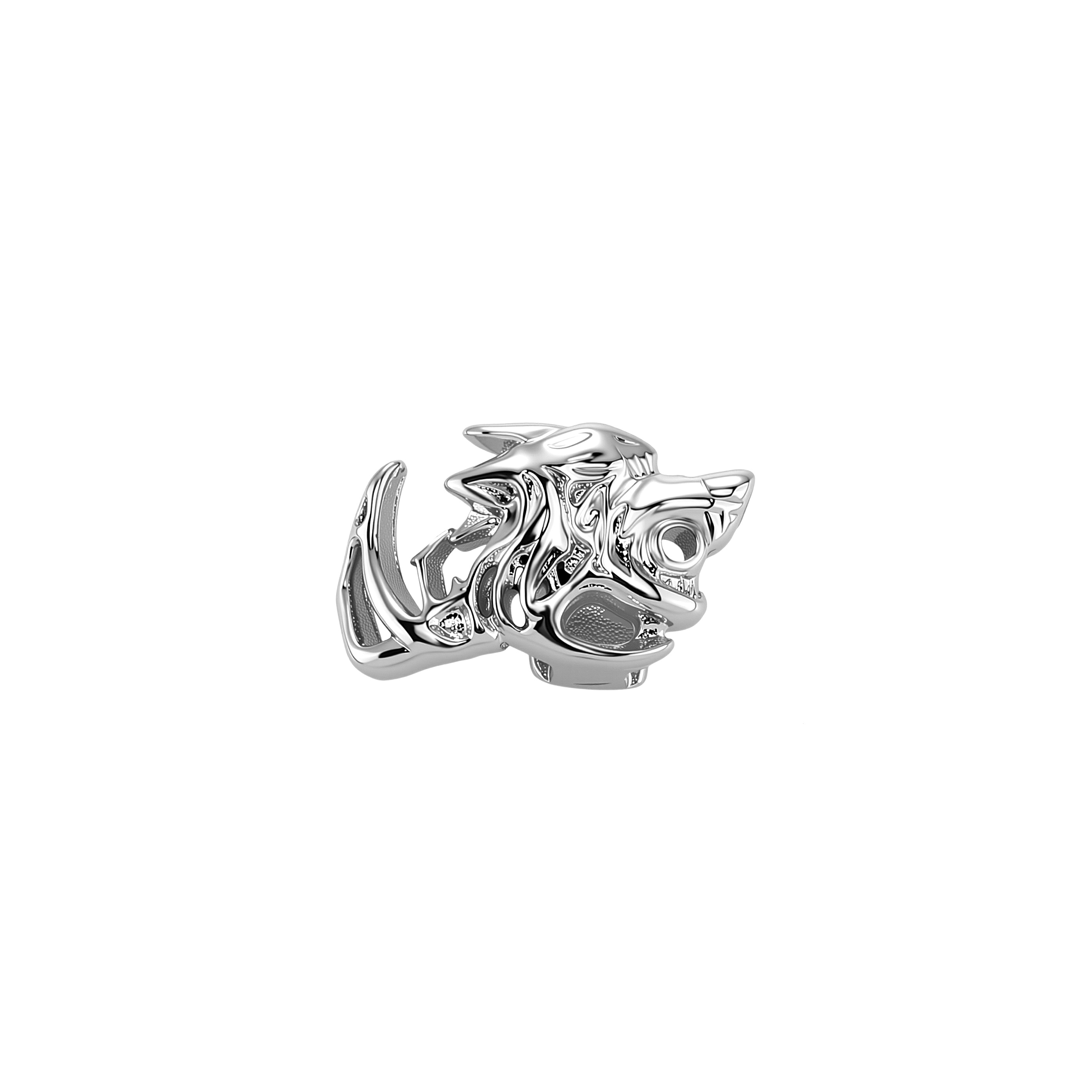 GUCY Viking Wolf Head Hip Hop  - Wolf Jewelry & Watches Tampa Reviews recensione e prezzo