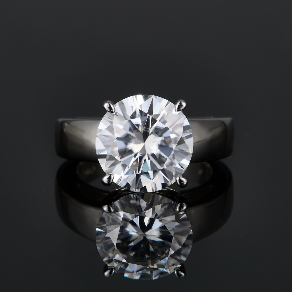2 Carat D Color Moissanite Dia - Moissanite Ring recensione e prezzo