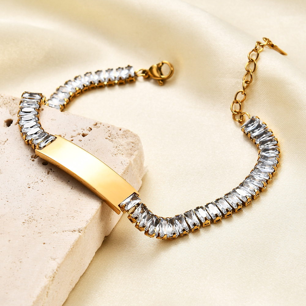 Customized Personalized Tennis - Tennis Bracelet Cubic recensione e prezzo
